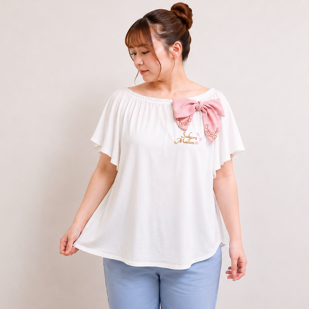 Sakura  2wayリボンTee