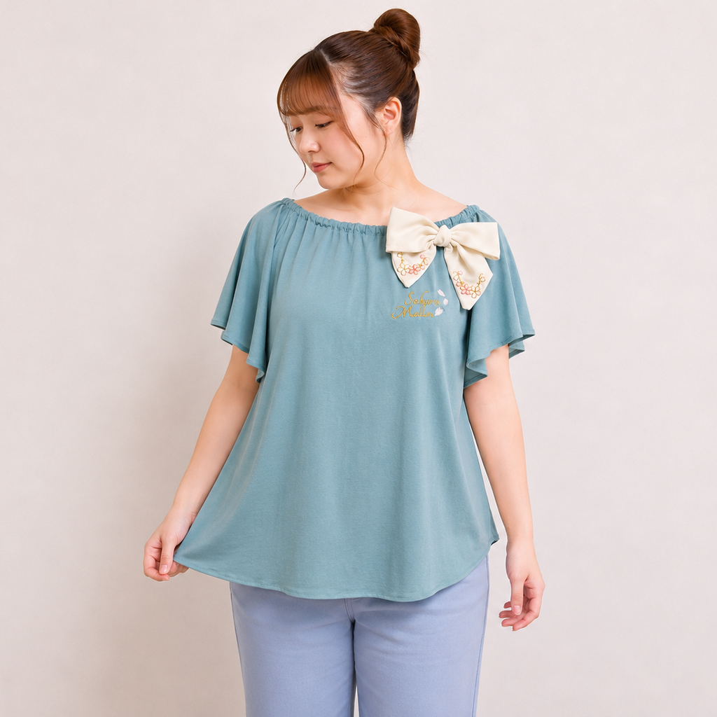 Sakura  2wayリボンTee