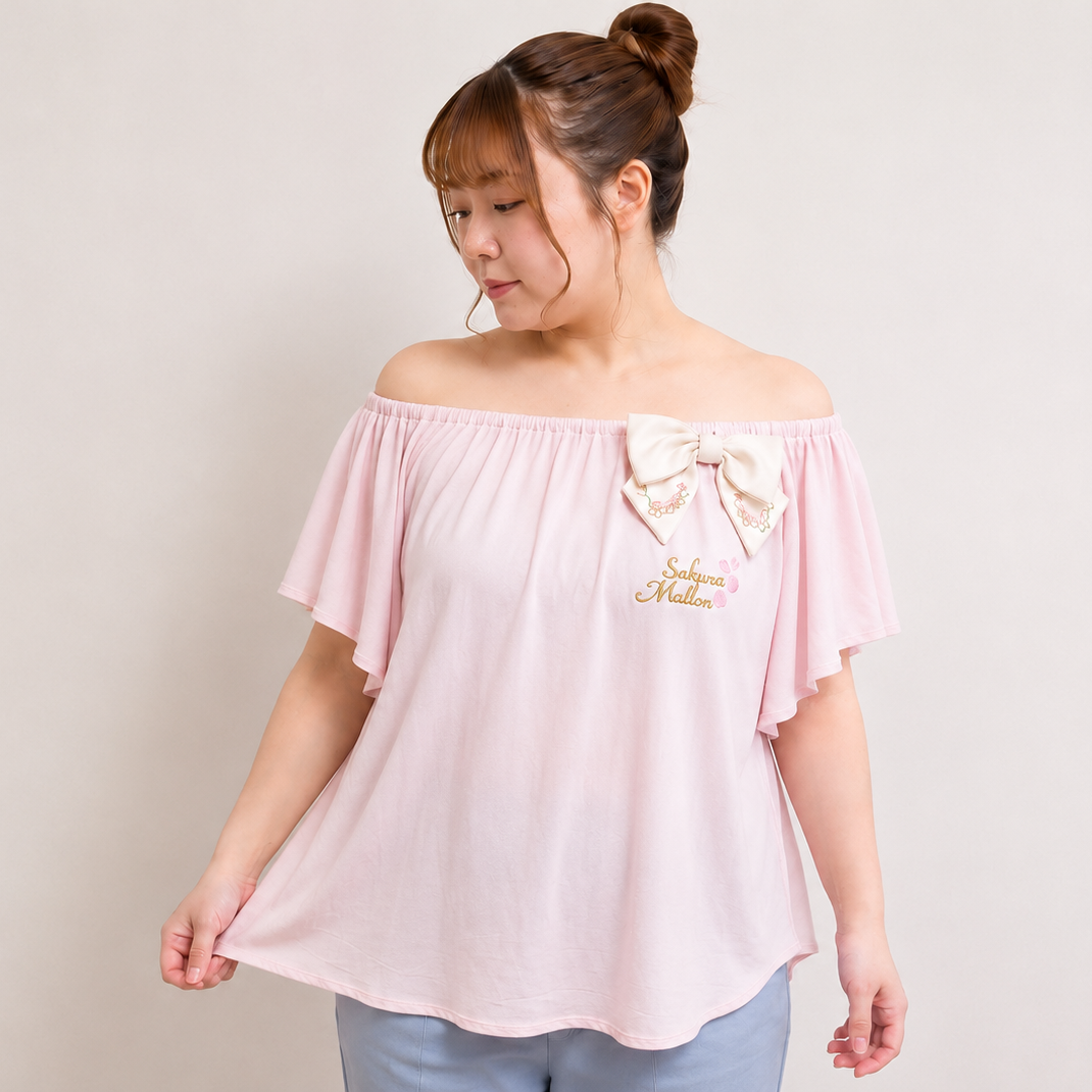 Sakura  2wayリボンTee